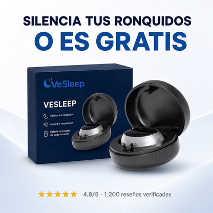 VeSleep Pro: elimina ronquidos y apnea del sueño.