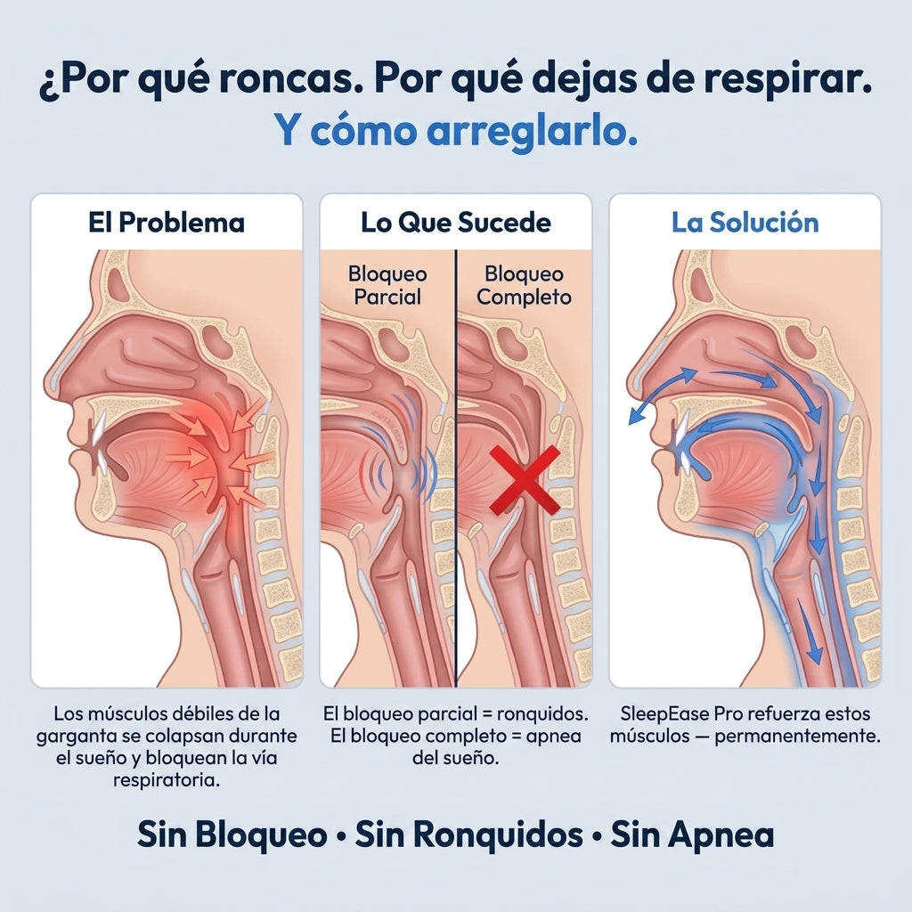 VeSleep Pro: elimina ronquidos y apnea del sueño.